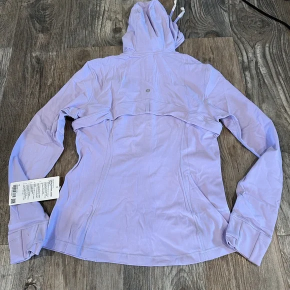 NEW with tags! Lululemon Define Hooded Jacket *Nulu
Lavender Frost sz 14 - Picture 7 of 9
